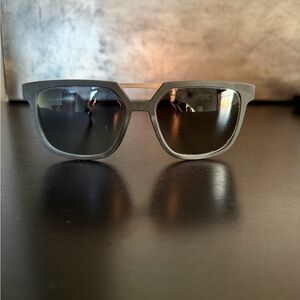 Dior Gray and Black Sunglasses